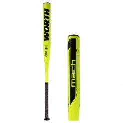 Promo 😍 Worth Mach 1 Cobra Jet 428 13.5" XXL USSSA 240 Slow Pitch Softball Bat: WM21MU Yellow, Black ❤️