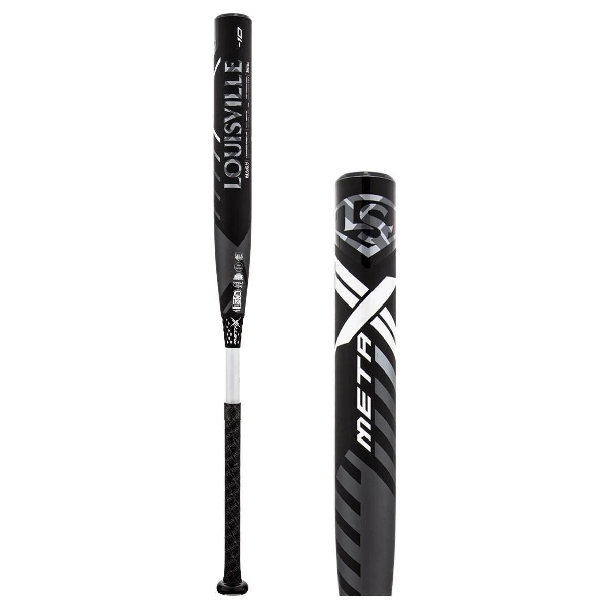 Brand new βοΈ 2022 Louisville Slugger Meta -10 Fastpitch Softball Bat: WBL2492010 Black, Grey, White π 3 Brand new βοΈ 2022 Louisville Slugger Meta -10 Fastpitch Softball Bat: WBL2492010 Black, Grey, White π
