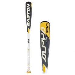 Promo ❤️ Easton Alpha 360 -11 USA Baseball Bat: YBB20AL11 Black, Yellow ❤️