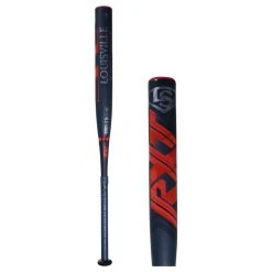 Flash Sale ❤️ Louisville Slugger RXT -9 Fastpitch Softball Bat: WBL2449010 Navy, Red ✨