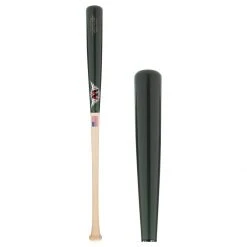 Discount ❤️ M^Powered H2TC™ Pro Maple Wood Baseball Bat: H2TC110 Natural, Green ✔️