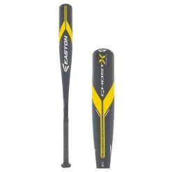 Promo 💯 Easton Ghost X Hyperlite -11 USA Baseball Bat: YBB18GXHL Black, Yellow ✔️