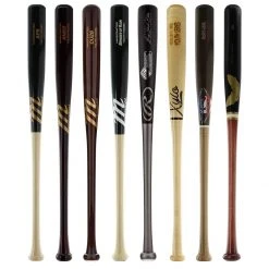 Deals 🔥 JustBats Pick Your Pack - Youth Wood 2-Pack - Gold Brown, Black, Natural, Maroon, Grey, Silver, White, Gold ⌛ -BaseBallBat Sales Store bb04 08 21 34151 8 pack 9 l