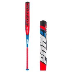 Brand new ✔️ 2022 Easton Comic POW Fire Flex 12.75" Loaded USSSA 240 Slow Pitch Softball Bat: SP22POWL Blue, Red ✨