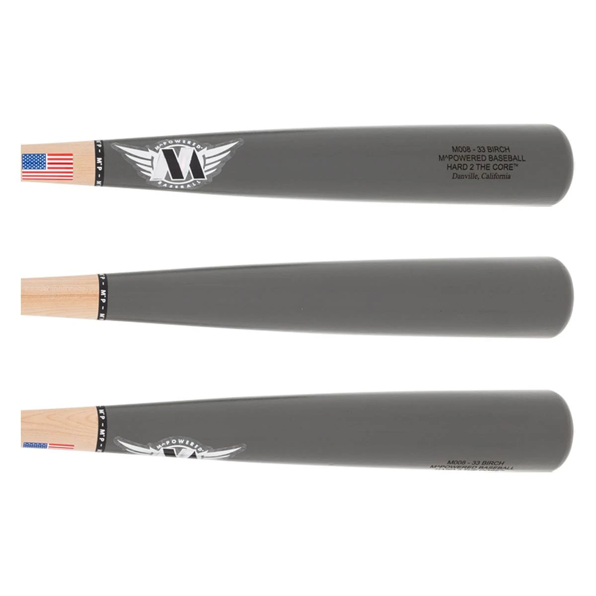 Wholesale π M^Powered H2TCβ’ Pro Birch Wood Baseball Bat: H2TC008B Grey, Natural π€© 4 Wholesale π M^Powered H2TCβ’ Pro Birch Wood Baseball Bat: H2TC008B Grey, Natural π€© - Image 2