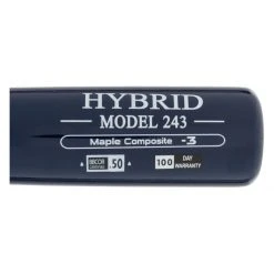 Hot Sale 🛒 BamBooBat Bamboo/Maple Composite Wood BBCOR Baseball Bat: 243HWBN White, Navy ⌛ -BaseBallBat Sales Store c291 12 21 bamboobat bamboo maple composite wood bbcor baseball bat 243hwbn 29774 4 l