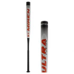 Budget 🥰 Miken Ultra Fusion 14" Mike Dill Balanced Senior Slow Pitch Softball Bat: MFN4BS Black, Orange, White ❤️