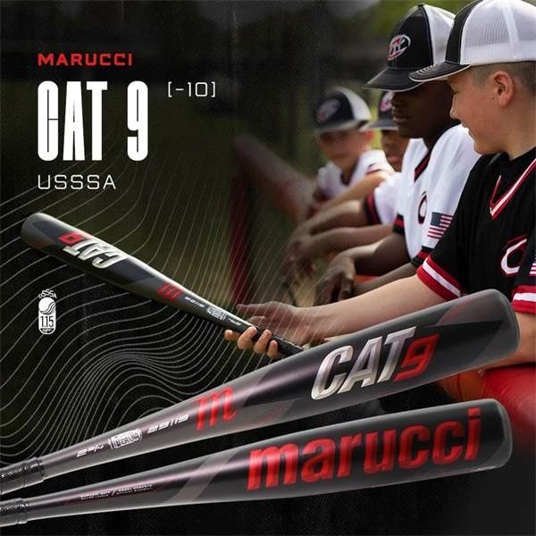 Best Sale π Marucci CAT9 -10 USSSA Baseball Bat: MSBC910 Black, Grey, Red π 3 Best Sale π Marucci CAT9 -10 USSSA Baseball Bat: MSBC910 Black, Grey, Red π