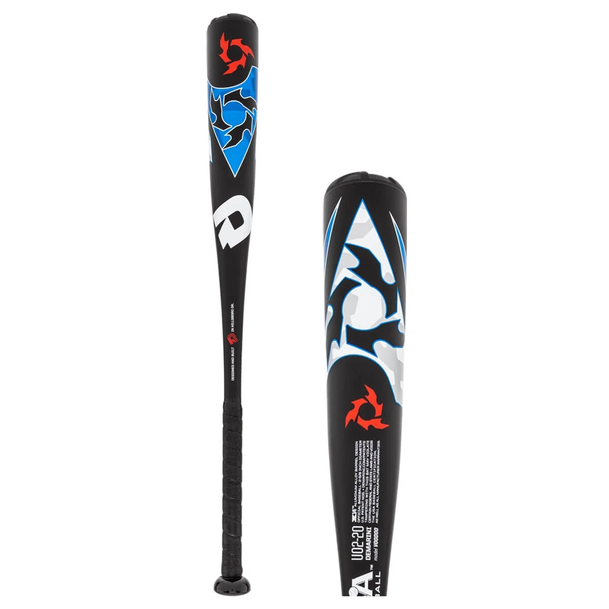 Brand new ✨ DeMarini Voodoo ONE -10 USA Baseball Bat: WTDXUO220 Black, Blue ⭐ 3 Brand new ✨ DeMarini Voodoo ONE -10 USA Baseball Bat: WTDXUO220 Black, Blue ⭐