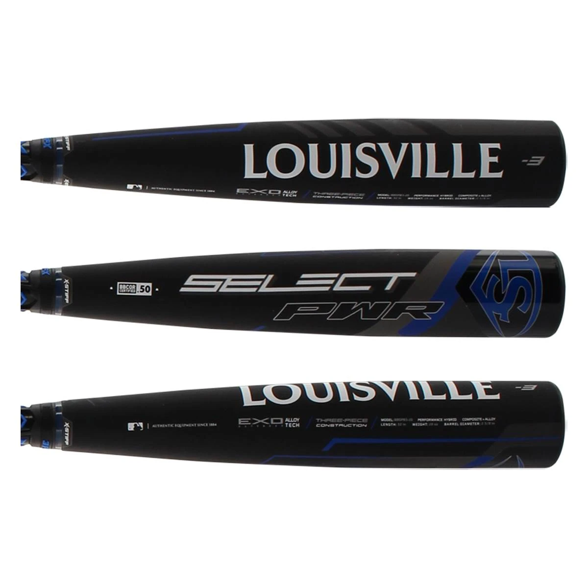 Best Sale π Louisville Slugger Select PWR BBCOR Baseball Bat: WTLBBSPB320 Black, Blue π 5 Best Sale π Louisville Slugger Select PWR BBCOR Baseball Bat: WTLBBSPB320 Black, Blue π - Image 3