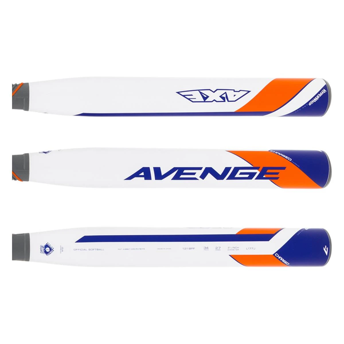 Deals π 2022 Axe Avenge Senior Slow Pitch Softball Bat: L177J Blue, Orange, White π 4 Deals π 2022 Axe Avenge Senior Slow Pitch Softball Bat: L177J Blue, Orange, White π - Image 2