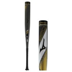 Discount 💯 Mizuno Power Carbon BBCOR Baseball Bat: BB20PC Black, White, Gold 🌟 -BaseBallBat Sales Store df73 08 19 32027 l