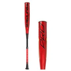 Promo ❤️ Rawlings Quatro Pro BBCOR Baseball Bat: BBZQ3 Red ✔️