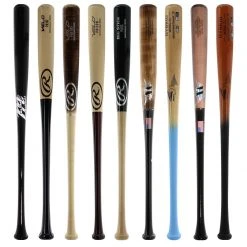 Best Sale 🛒 JustBats Pick Your Pack - Adult Wood 3-Pack - Gold Brown, Black, Grey, Natural, Gold, Blue, Red, Maroon, White, Navy, Green 🎁 -BaseBallBat Sales Store e376 07 21 33468 9 pack 2 l
