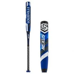 Promo 👏 2022 Louisville Slugger Nexus -12 Fastpitch Softball Bat: WBL2459010 Black, Blue, White 😀
