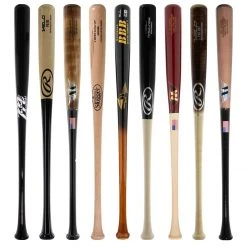 Discount ✨ JustBats Pick Your Pack - Adult Wood 2-Pack - Gold Brown, Black, Grey, Natural, Gold, Blue, Red, Maroon, White, Navy, Green 🧨 -BaseBallBat Sales Store e919 11 21 33469 9 pack 18 l