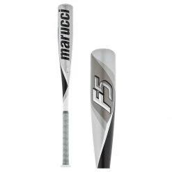 Cheapest 😍 Marucci F5 -10 USSSA Junior Big Barrel Baseball Bat: MJBBF53 Black, Silver, White ✨