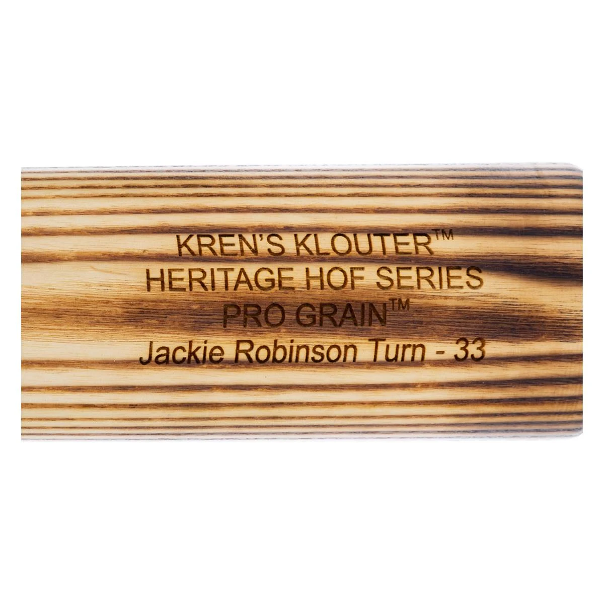 Outlet ❤️ Kren Bat Co Kren Klouter HOF Series Jackie Robinson Ash Wood Baseball Bat: KJR42 Natural ✔️ 6 Outlet ❤️ Kren Bat Co Kren Klouter HOF Series Jackie Robinson Ash Wood Baseball Bat: KJR42 Natural ✔️ - Image 4