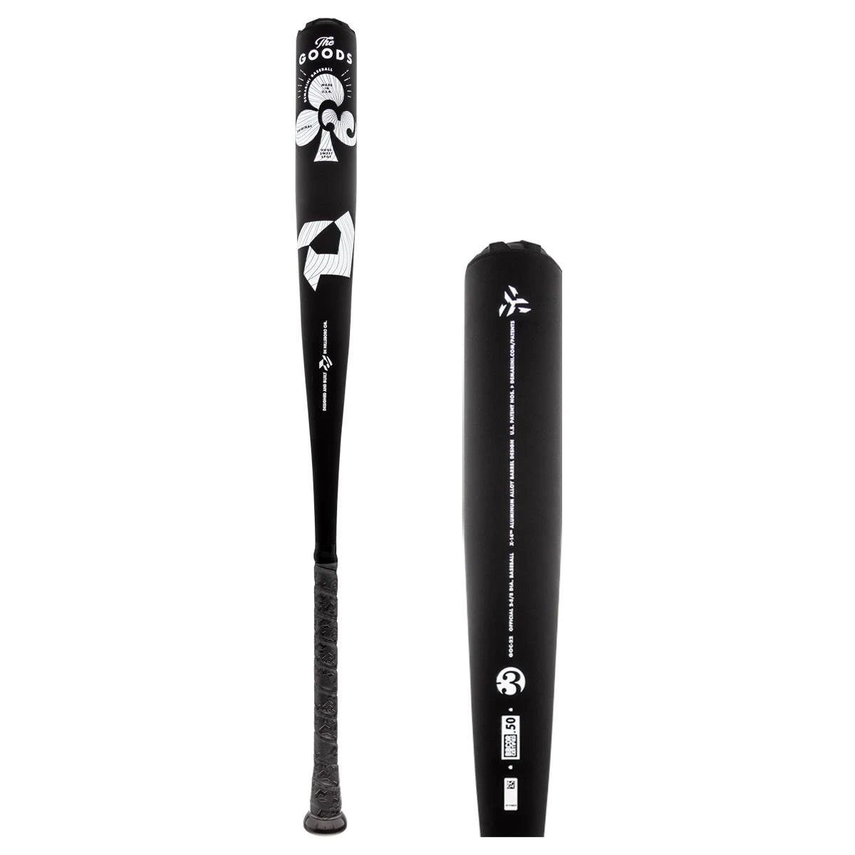 Outlet β€οΈ 2022 DeMarini The Goods ONE BBCOR Baseball Bat: WTDXGOC22 Black, Grey, White π 3 Outlet β€οΈ 2022 DeMarini The Goods ONE BBCOR Baseball Bat: WTDXGOC22 Black, Grey, White π