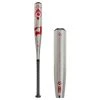 Budget 😀 2022 DeMarini The Goods ONE -8 USSSA Baseball Bat: WTDXGO822 Red, Silver ✔️