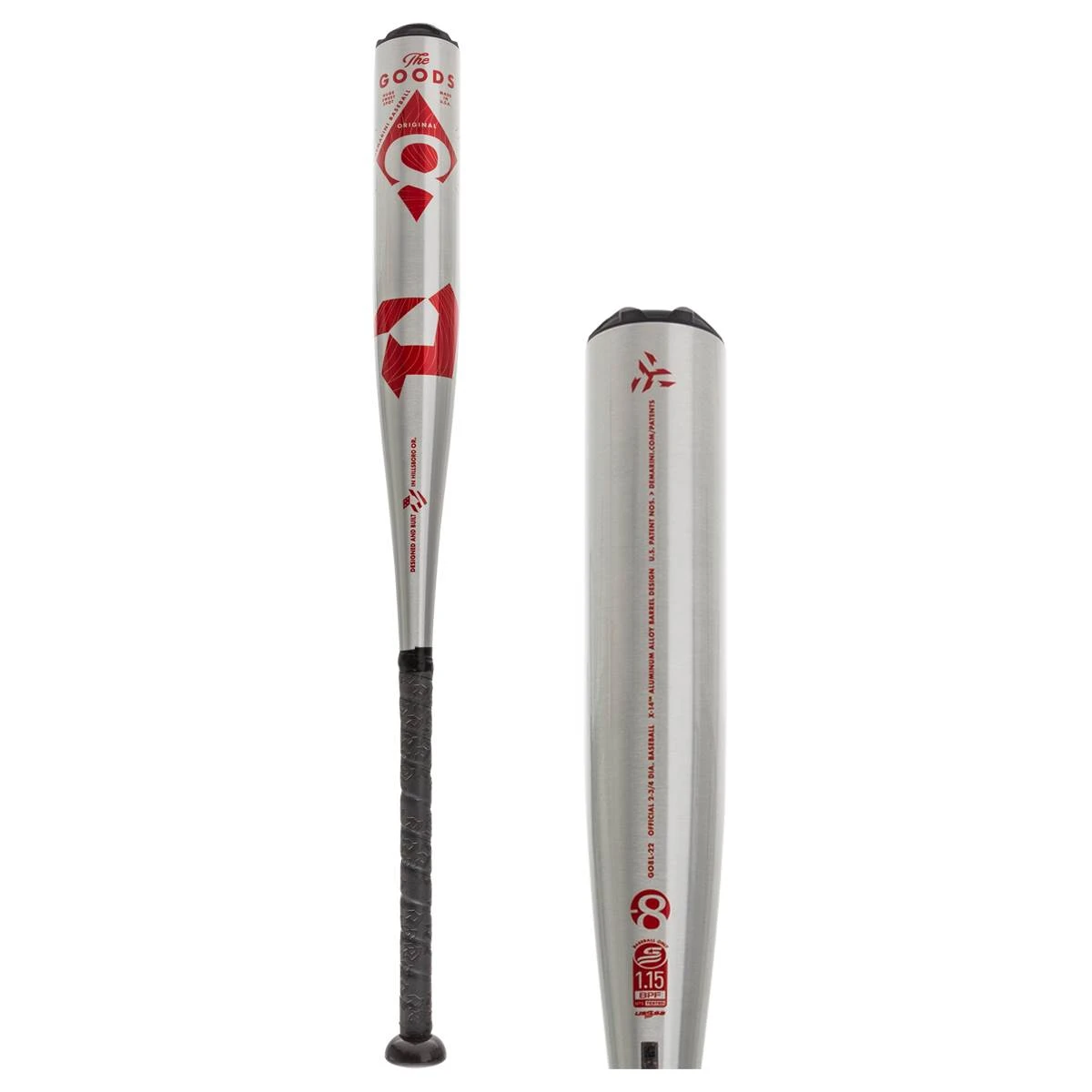 Budget π 2022 DeMarini The Goods ONE -8 USSSA Baseball Bat: WTDXGO822 Red, Silver βοΈ 3 Budget π 2022 DeMarini The Goods ONE -8 USSSA Baseball Bat: WTDXGO822 Red, Silver βοΈ