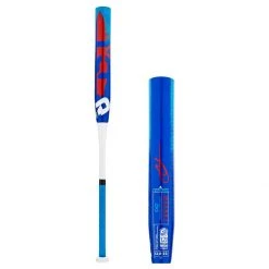 Best deal 🌟 2022 DeMarini Nautalai Chris Larsen 12" Endload USSSA 240 Slow Pitch Softball Bat: WTDXCLU22 Blue, Red, White 😍